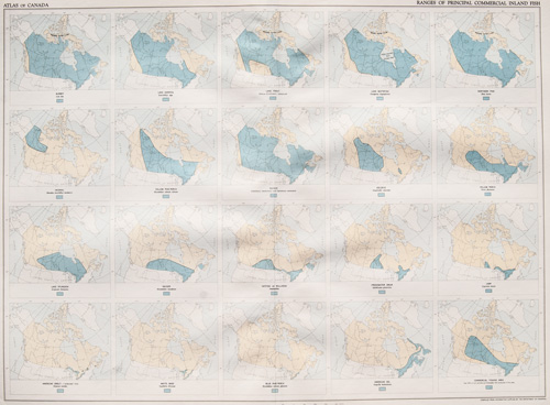 Ranges of Principal Commercial Inland Fish